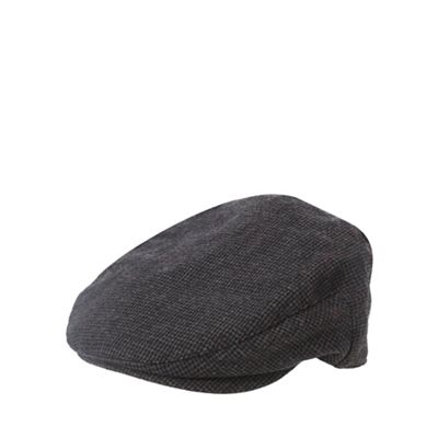 Osborne Grey puppytooth flat cap